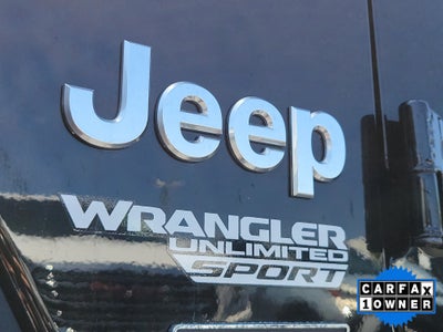 2020 Jeep Wrangler Unlimited Sport S 4x4