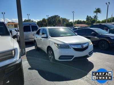 2015 Acura MDX 4DR FWD