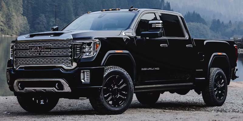 black GMC Sierra 2500