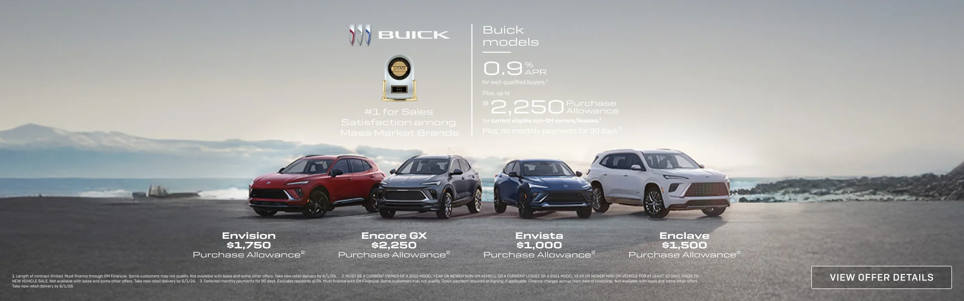 0.9% APR
FOR WELL-QUALIFIED BUYERS.1

Plus, up to $2,250 PURCHASE ALLOWANCE for current eligible ...