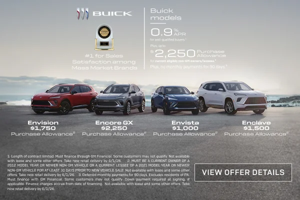 0.9% APR
FOR WELL-QUALIFIED BUYERS.1

Plus, up to $2,250 PURCHASE ALLOWANCE for current eligible ...