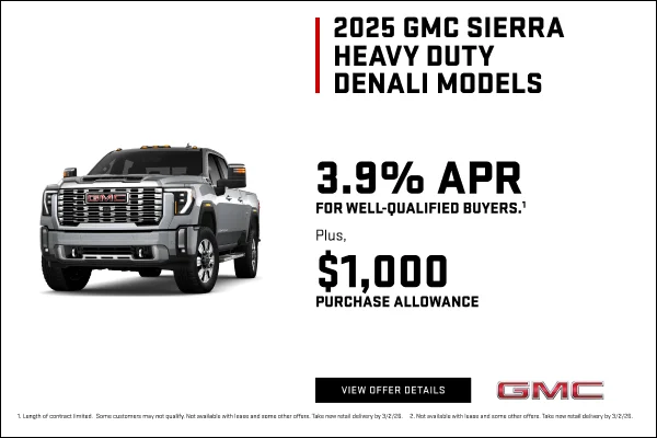 3.9% APR for well-qualified buyers.1

Plus, $1,000 PURCHASE ALLOWANCE.2