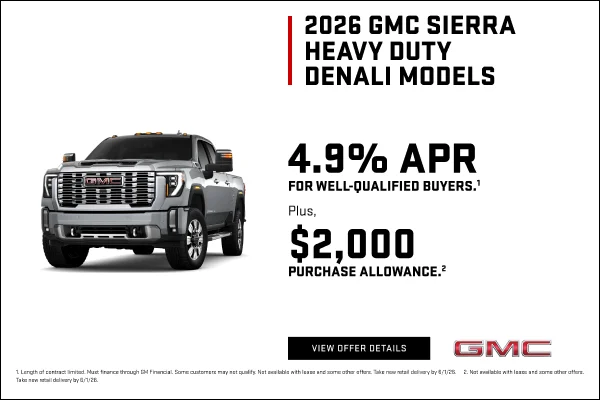 4.9% APR for well-qualified buyers.1

Plus, $2,000 PURCHASE ALLOWANCE.2