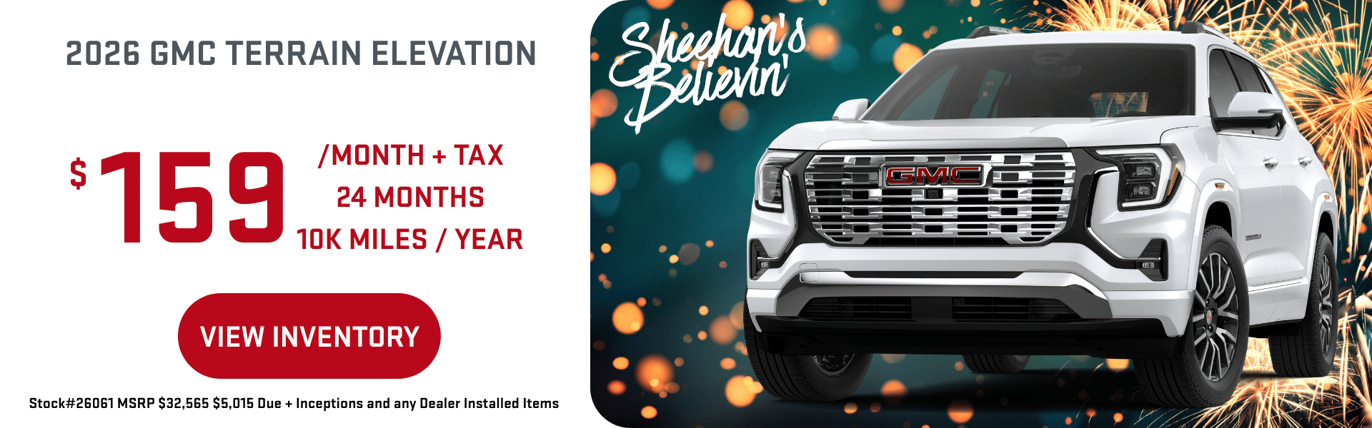 2026 GMC Terrain Elevation AWD