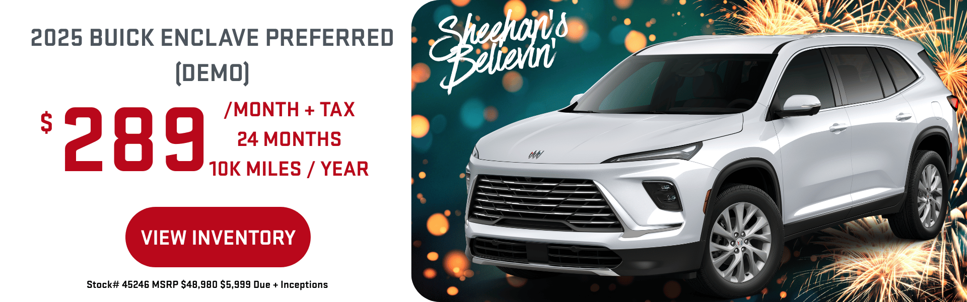 2025 Buick Enclave Preferred Demo