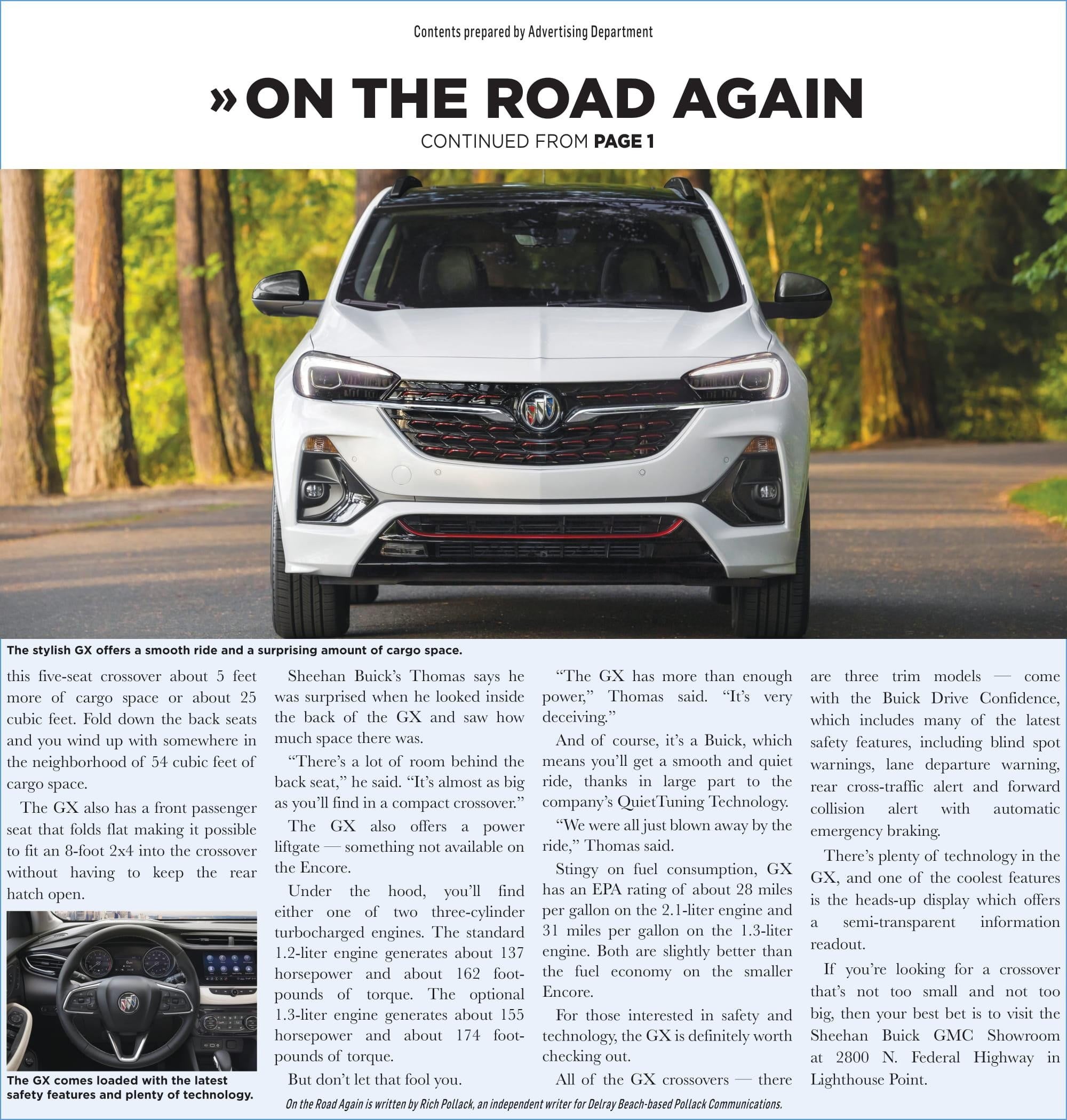 On The Road Encore article