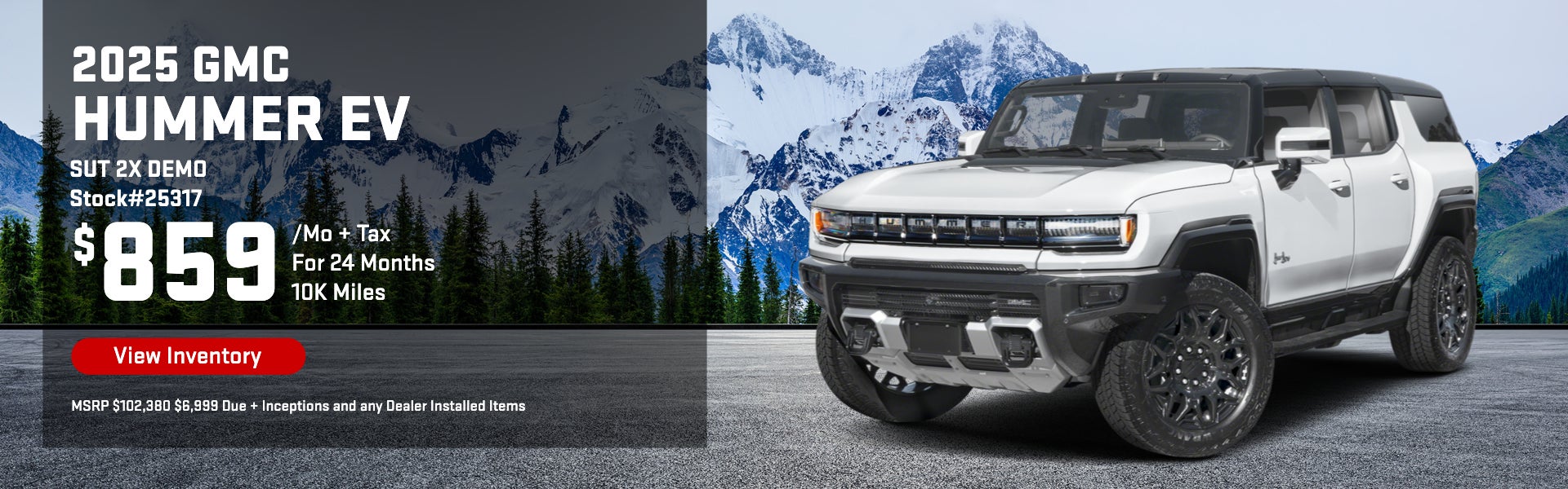 2025 GMC Hummer EV SUT 2X Demo 