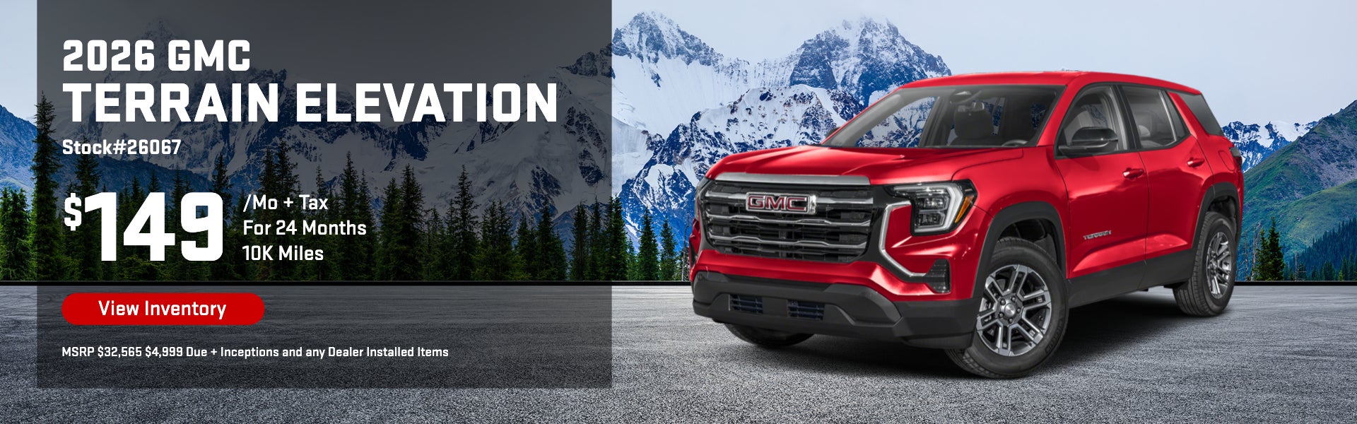 2026 GMC Terrain Elevation 