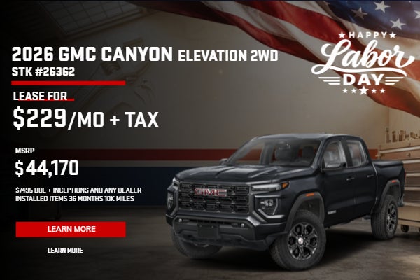 2026 GMC CANYON