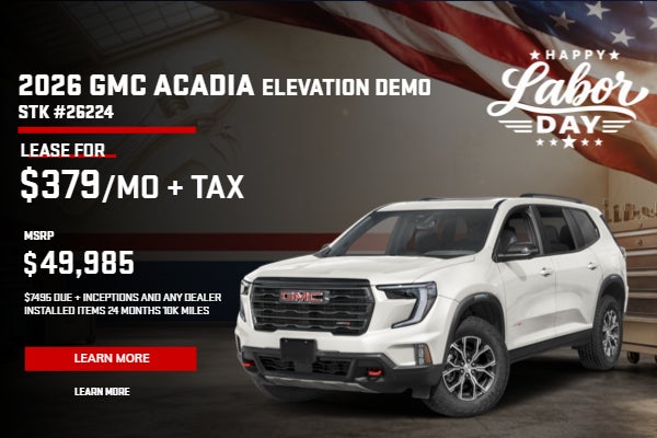 2026 GMC ACADIA