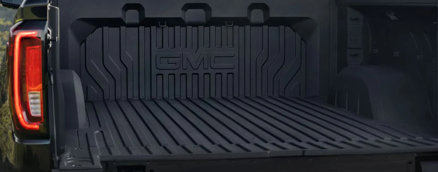 Empty bed in a 2026 GMC Sierra 1500