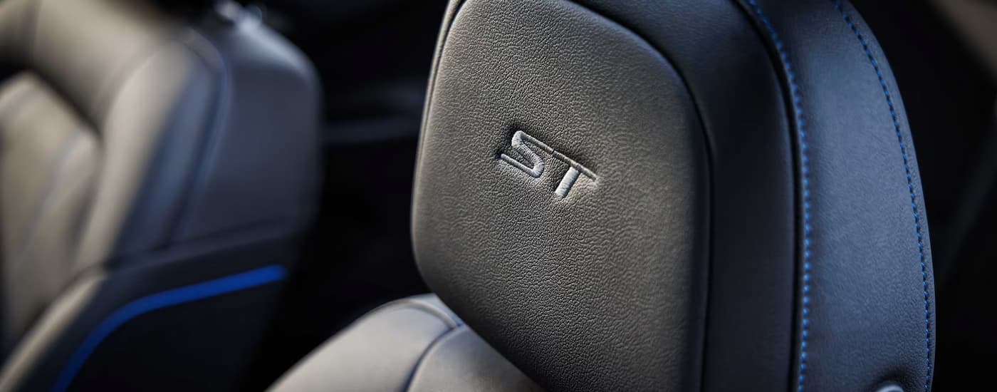 Black leather seating in a 2026 Buick Envista for sale