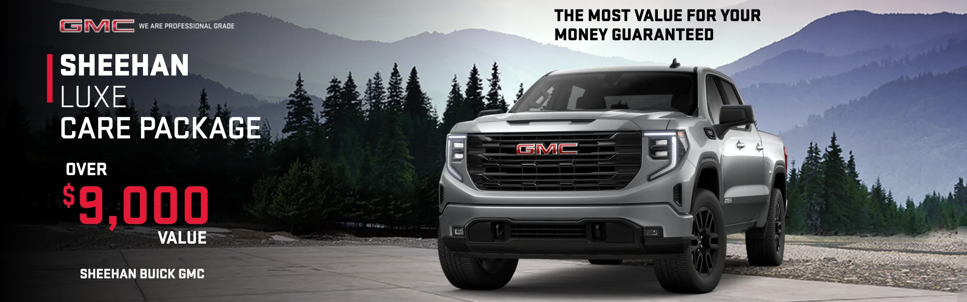 Sheehan Luxe Care Package at Sheehan Buick GMC